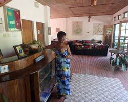 Regina Dumas, owner and manager of the Cuffie River Nature Retreat
